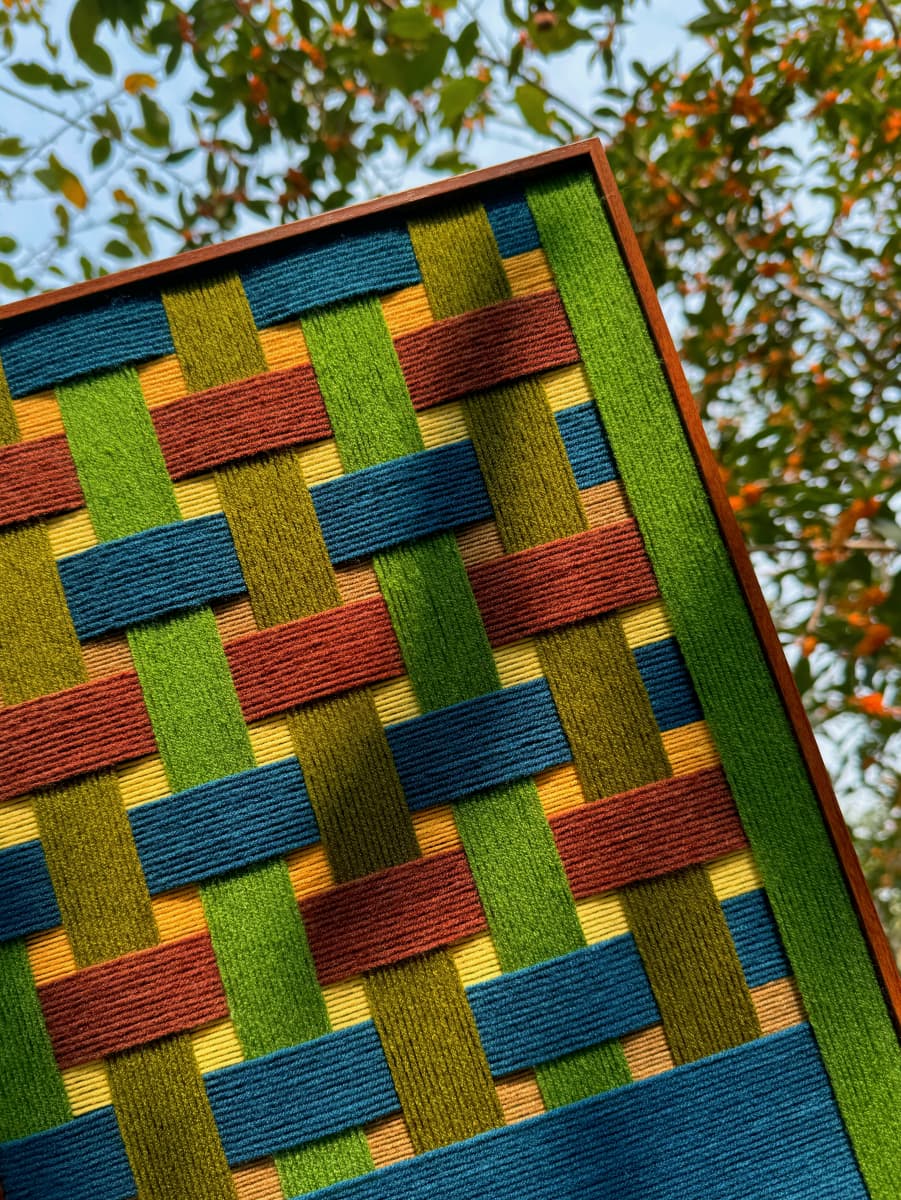 Laurel Night Whispers Fiber Art Good Monica