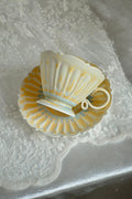 Twilight Clouds Handcrafted Wood-Fired Porcelain Tableware Orange Yellow