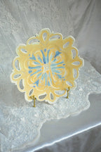 Twilight Clouds Handcrafted Wood-Fired Porcelain Tableware Orange Yellow