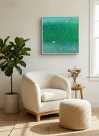 Poetic Abstraction Series – Finding a Sanctuary in the Spring Woods (Original 1/1) Fengxi Ni