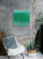 Poetic Abstraction Series – Finding a Sanctuary in the Spring Woods (Original 1/1) Fengxi Ni