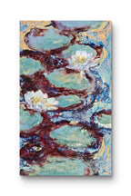 High-Temperature Glaze Ceramic Painting –Water Lily II (Original 1/1) Xianyue Lee