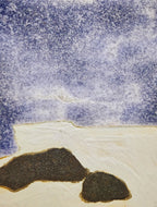 High-Temperature Glaze Ceramic Painting –Ravine Composition (Original 1/1) Xianyue Lee