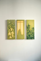 Texture & Light Oil Painting Series – A Quiet Thought Between the Leaves Nian San