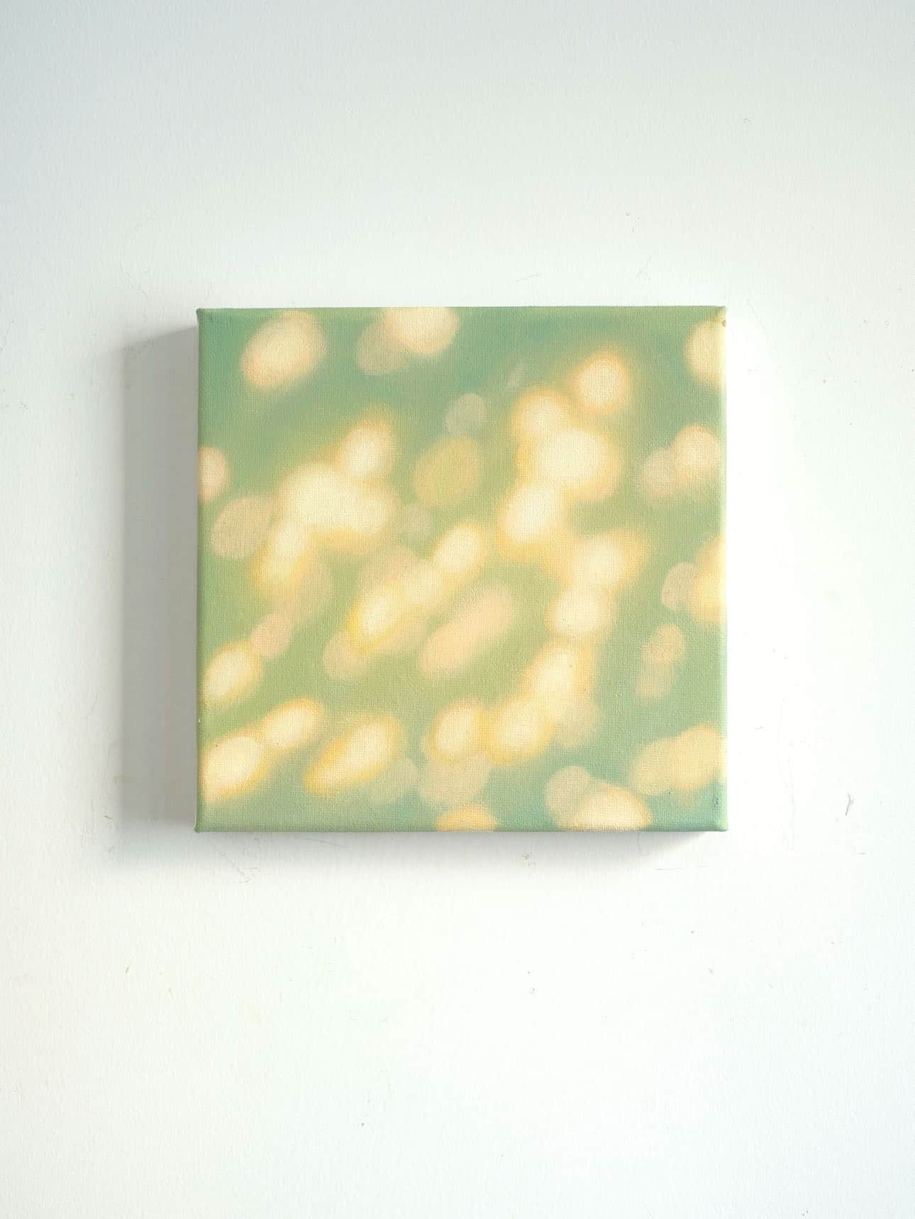 Texture & Light Oil Painting Series – Sun-Dappled Moss Nian San