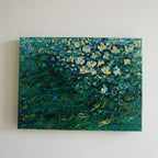 Poetic Abstraction Series – The Surge of Blossoming Rivers (Original 1/1) Fengxi Ni