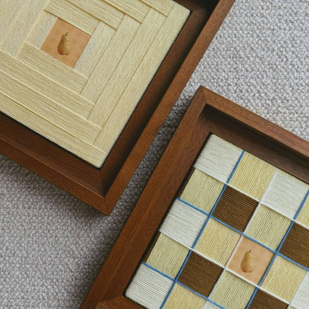 A Pear Fiber Art Wall Art Good Monica