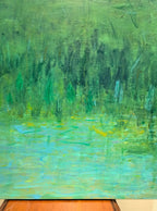 Poetic Abstraction Series – By the Water's Edge (Original 1/1) Fengxi Ni