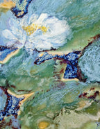 High-Temperature Glaze Ceramic Painting –Water Lily III (Original 1/1) Xianyue Lee