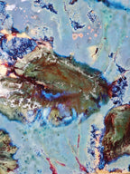 High-Temperature Glaze Ceramic Painting –Water Lily V (Original 1/1) Xianyue Lee