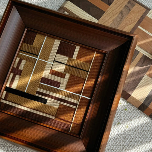 Acacia Rhythm Fiber Art By Good Monica Good Monica