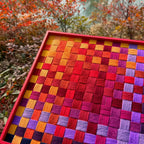 Autumn Maple Glow Fiber Art By Good Monica Good Monica