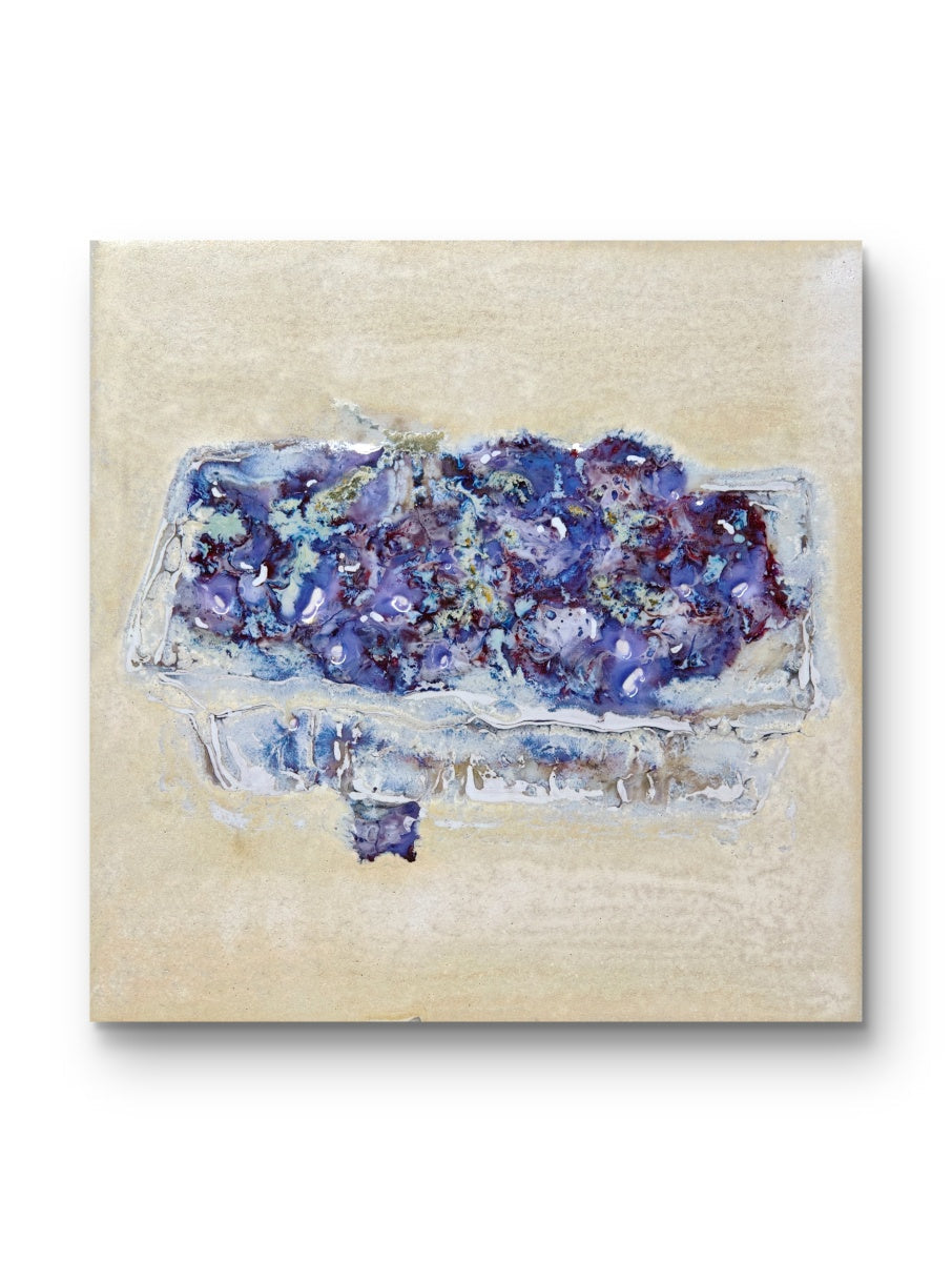 High-Temperature Glaze Ceramic Painting –Chilled Grapes II (Original 1/1) Xianyue Lee
