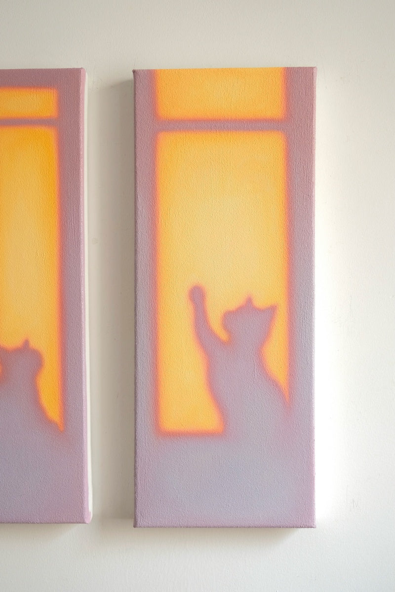 Texture & Light Oil Painting Series –Double Trouble Nian San
