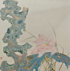 High-Temperature Glaze Ceramic Painting –Between Stone and Bloom (Original 1/1) Xianyue Lee