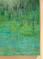 Poetic Abstraction Series – By the Water's Edge (Original 1/1) Fengxi Ni