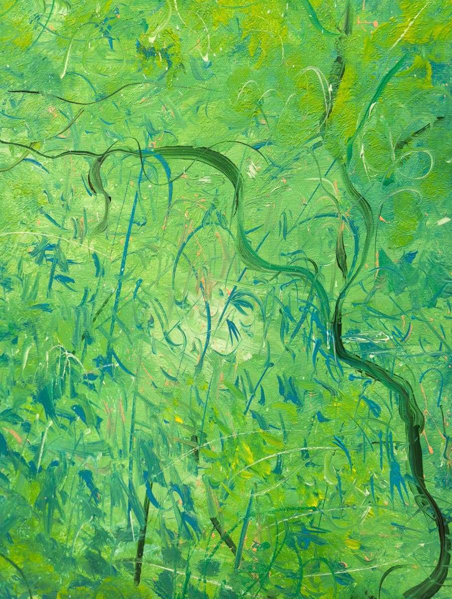 Poetic Abstraction Series – Whispering Bamboo (Original 1/1) Fengxi Ni