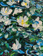Poetic Abstraction Series – The Surge of Blossoming Rivers (Original 1/1) Fengxi Ni