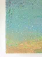 Poetic Abstraction Series – A Breath of Jelly-Blue Waters (Original 1/1) Fengxi Ni