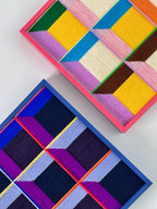 Urban Kaleidoscope Series I Fiber Art Good Monica