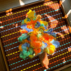 Colorful Christmas Tree Fiber Art By Good Monica Good Monica