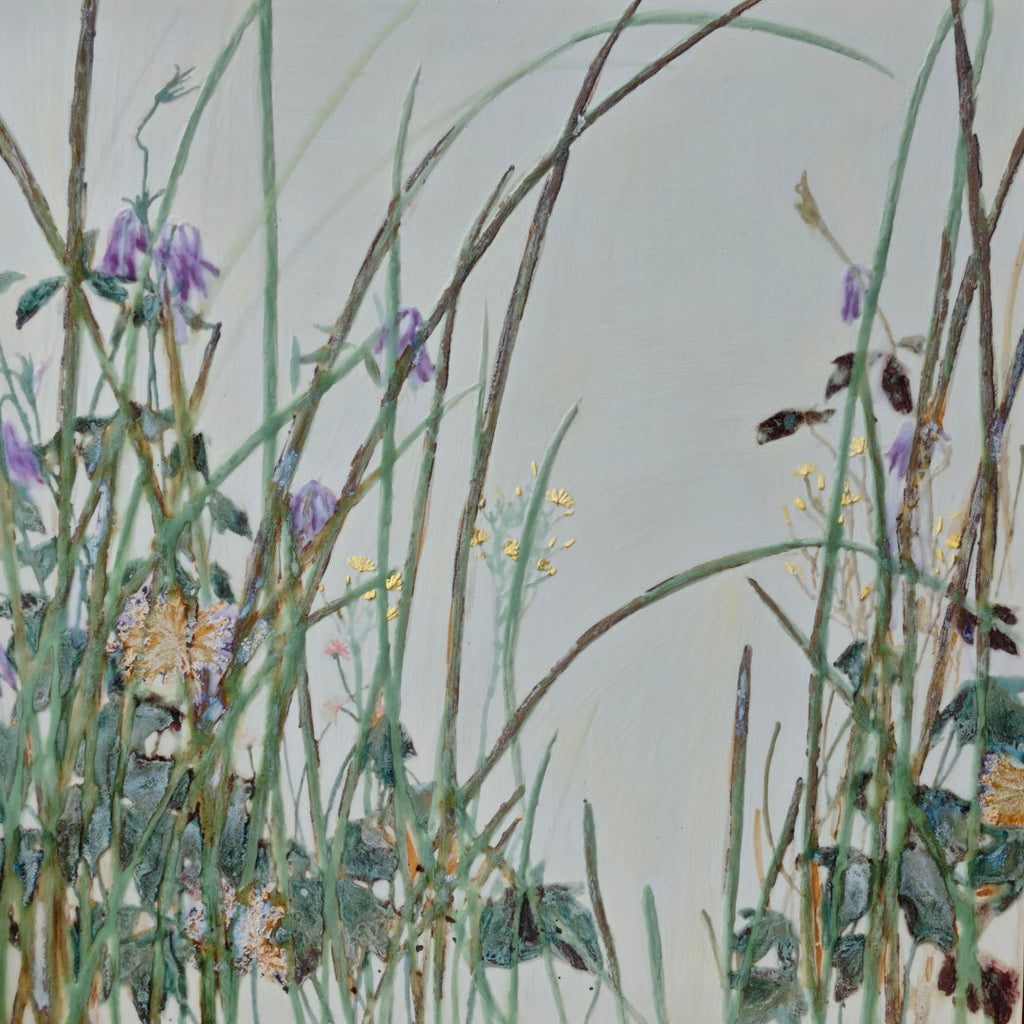 High-Temperature Glaze Ceramic Painting –Between the Grasses (Original 1/1) Xianyue Lee