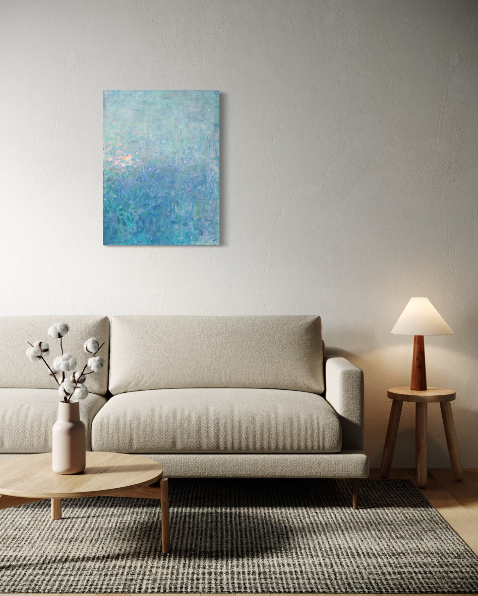 Poetic Abstraction Series –Wild Cotton Flowers (Original 1/1) Fengxi Ni