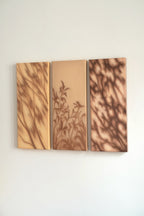 Texture & Light Oil Painting Series –Where Leaf Shadows Gently Fall (Original 1/1) Nian San