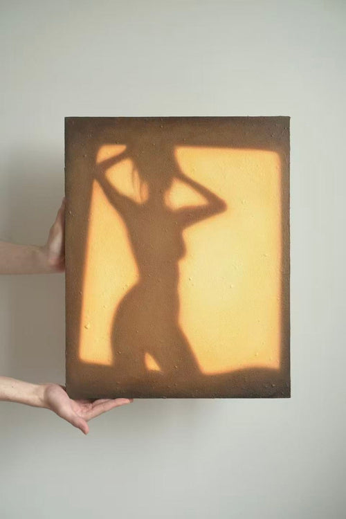 Custom Silhouette Oil Painting Series-To My Dearest Self Nian San