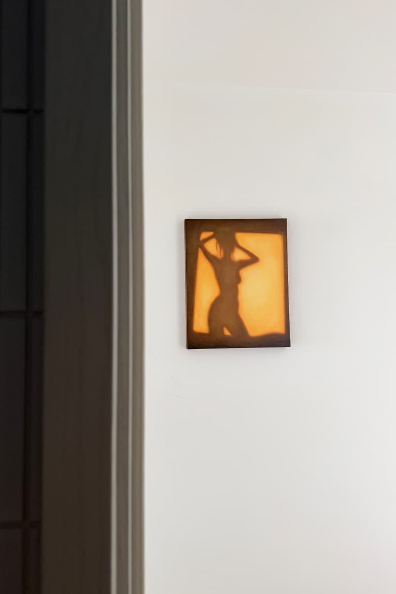 Custom Silhouette Oil Painting Series-To My Dearest Self Nian San