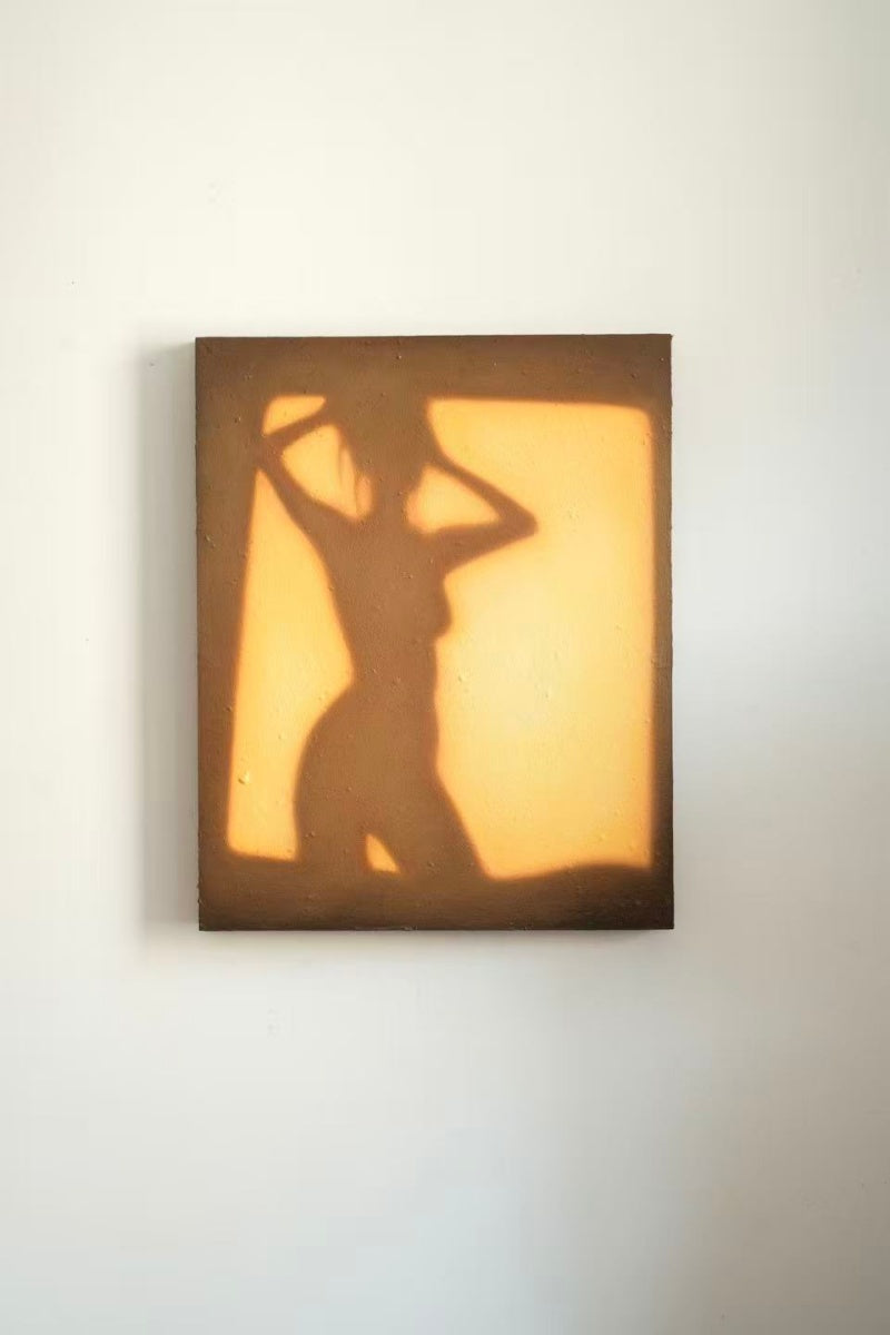 Custom Silhouette Oil Painting Series-To My Dearest Self Nian San