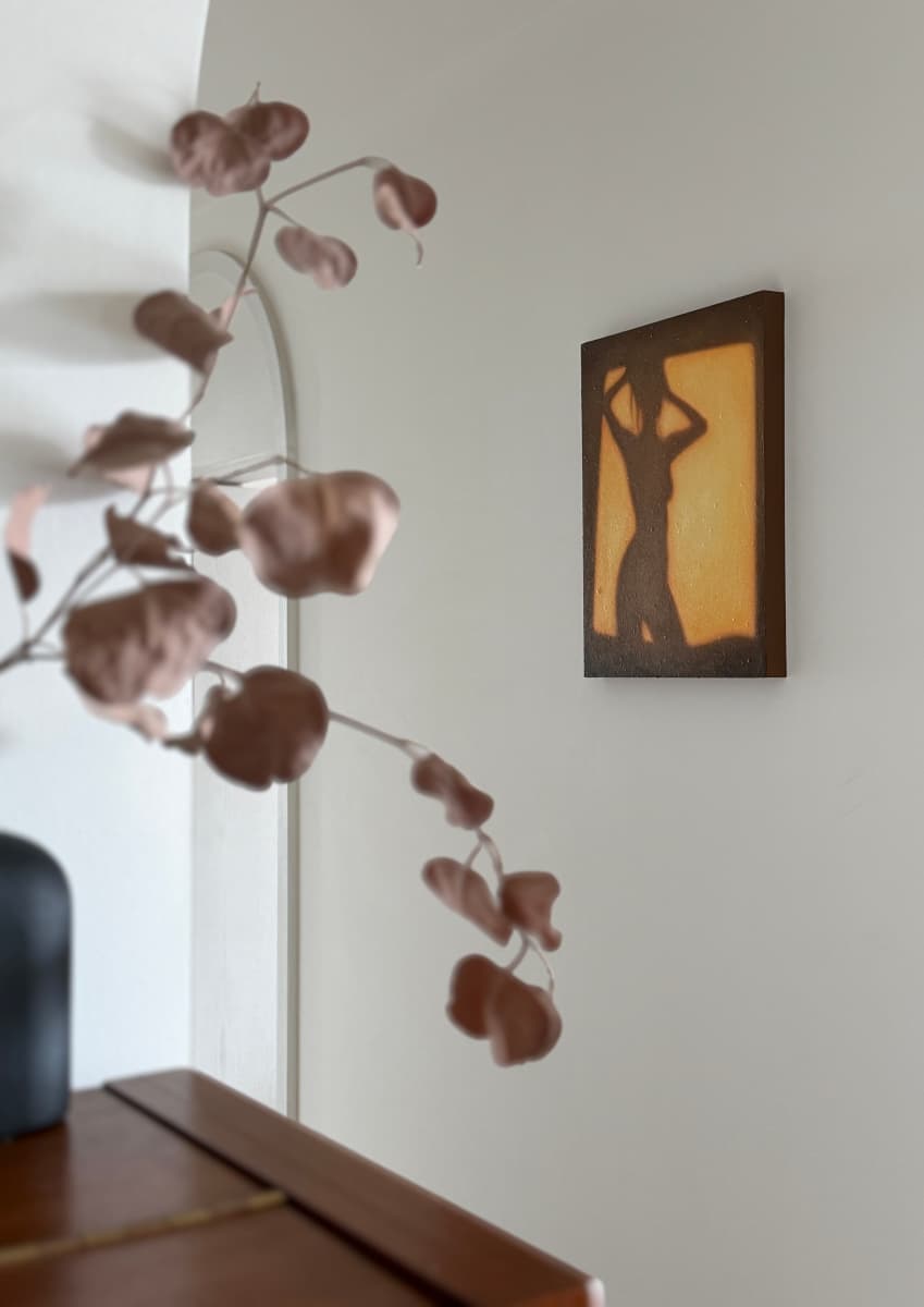 Custom Silhouette Oil Painting Series-To My Dearest Self Nian San