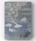 Chinese Gongbi Bird-and-Flower Painting – Dawn Mist over Quiet Ripples Jing Li