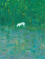 Poetic Abstraction Series – Finding a Sanctuary in the Spring Woods (Original 1/1) Fengxi Ni