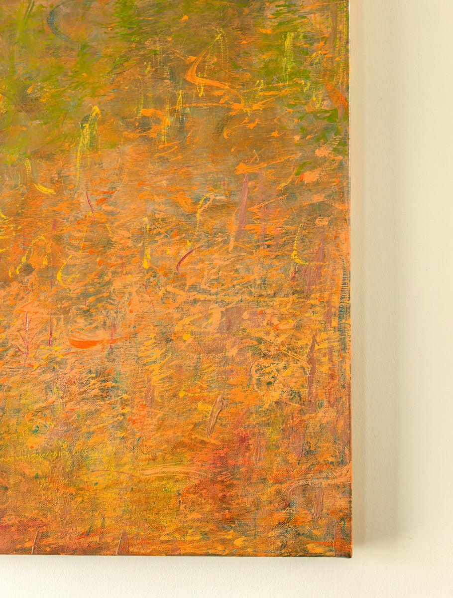 Poetic Abstraction Series – Golden Breeze in Autumn Wilds (Original 1/1) Fengxi Ni
