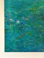 Poetic Abstraction Series – Sleepwalking Water Lilies (Original 1/1) Fengxi Ni