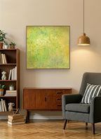 Poetic Abstraction Series – Gentle Light on Wild Daisies (Original 1/1) Fengxi Ni