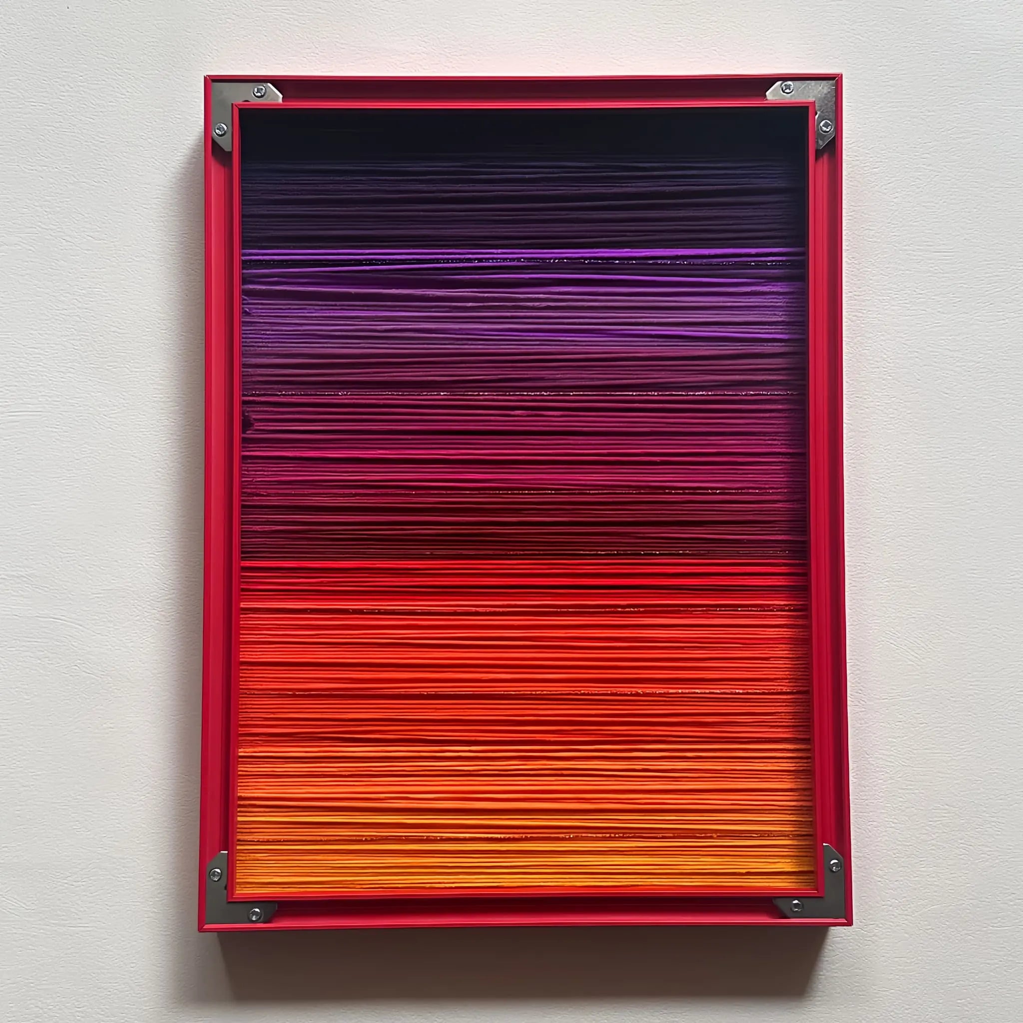 Good Night · Dusk Glow Fiber Art By Good Monica Good Monica