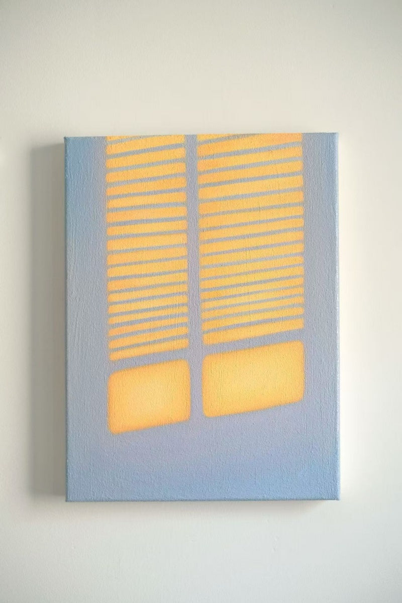 Texture & Light Oil Painting Series –Lines of Light Nian San