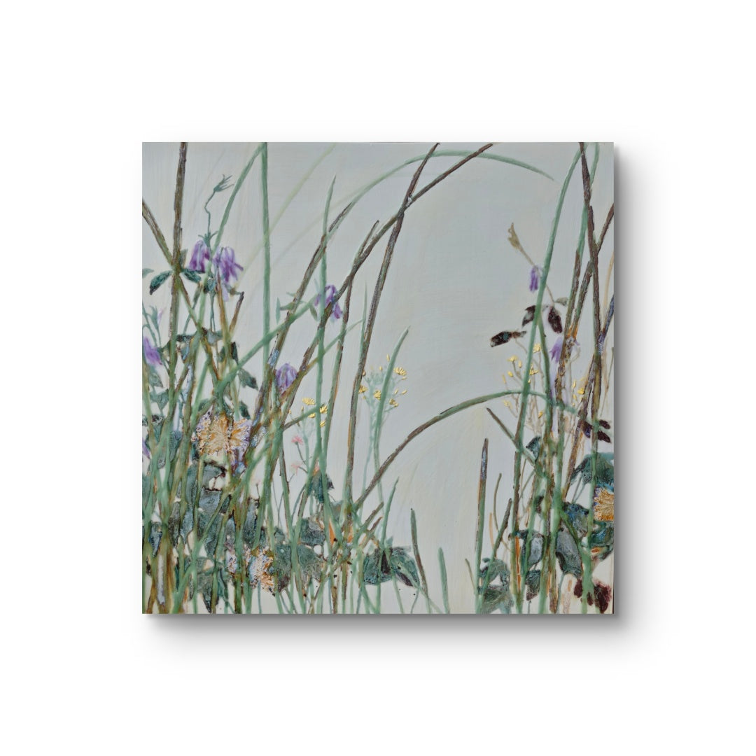 High-Temperature Glaze Ceramic Painting –Between the Grasses (Original 1/1) Xianyue Lee