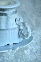 Misty Celadon Handcrafted Wood-Fired Porcelain Tableware Orange Yellow