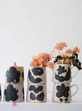 Rustic Stoneware Handmade Cup Set - Bloom Like Summer Flowers Xin Feng Wang