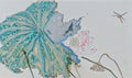 High-Temperature Glaze Ceramic Painting –Summer Lotus Reverie(Original 1/1) Xianyue Lee