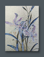 High-Temperature Glaze Ceramic Painting –Orchid (Original 1/1) Xianyue Lee