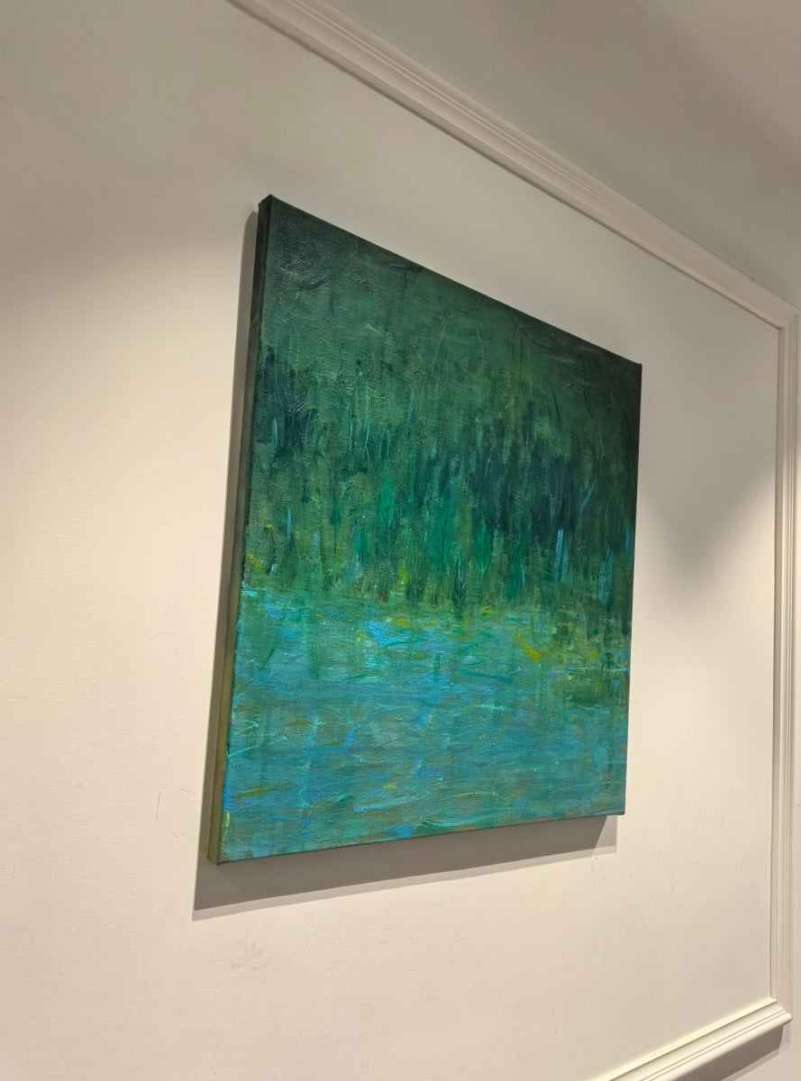 Poetic Abstraction Series – By the Water's Edge (Original 1/1) Fengxi Ni