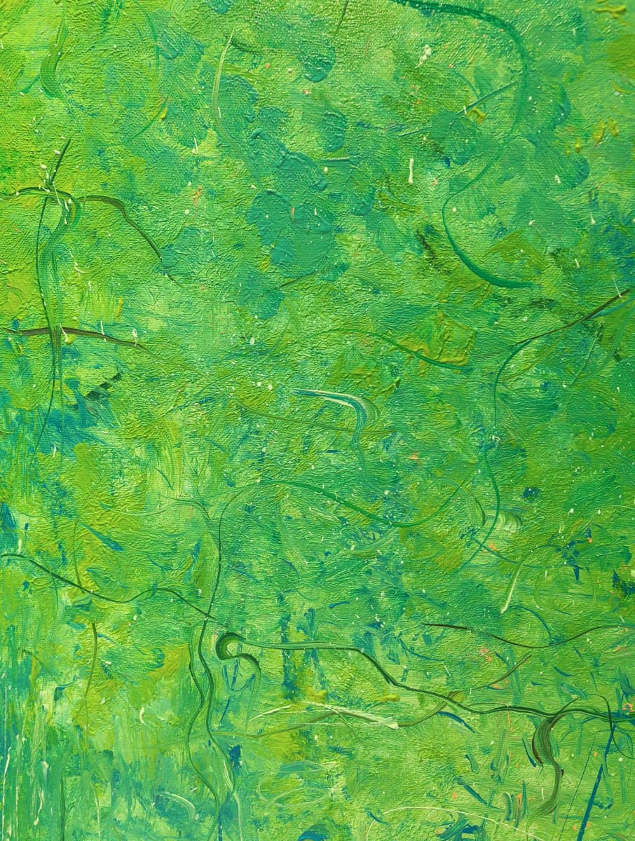 Poetic Abstraction Series – Whispering Bamboo (Original 1/1) Fengxi Ni