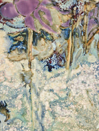 High-Temperature Glaze Ceramic Painting –Lotus in the Breeze III (Original 1/1) Xianyue Lee