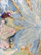 High-Temperature Glaze Ceramic Painting –Lotus in the Breeze II (Original 1/1) Xianyue Lee