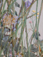 High-Temperature Glaze Ceramic Painting –Between the Grasses (Original 1/1) Xianyue Lee
