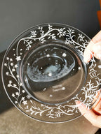 Snow White Dream Glass Plate Set Shi Yu